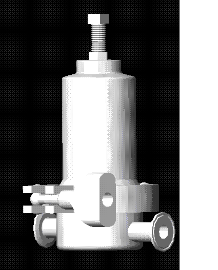 Sanitary Pressure Regulator PRS09-TC-V 